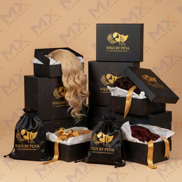 Custom Wig Packaging Boxes